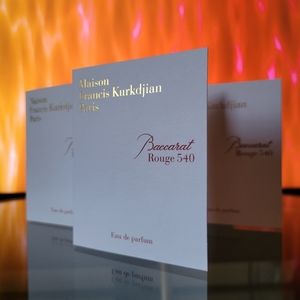 3 Baccarat Rouge 540 samples